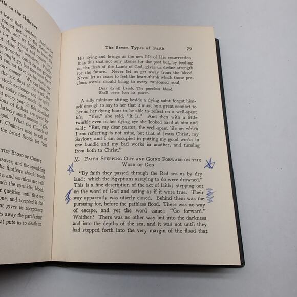 Christ In The Bible Series A.B. Simpson Hebrews Vintage Hardcover - Picture 4 of 10